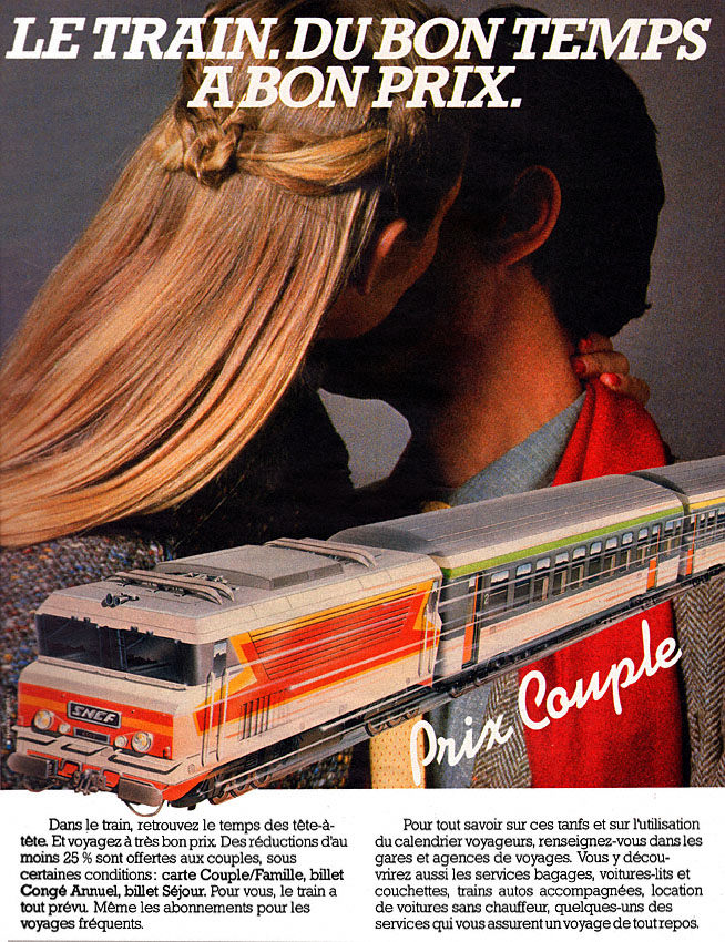 Publicité Sncf 1983