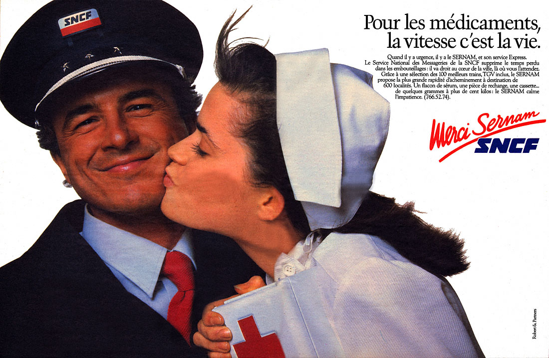 Publicité Sncf 1985