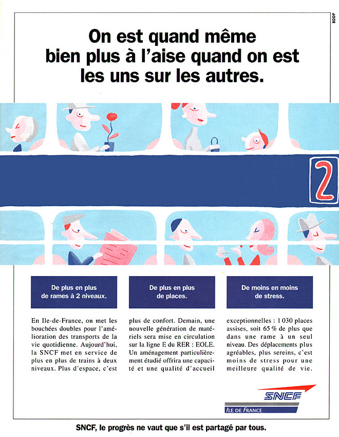 Publicité Sncf 1994