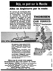 Publicité Thoresen 1964
