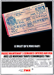 Publicit Twa 1963
