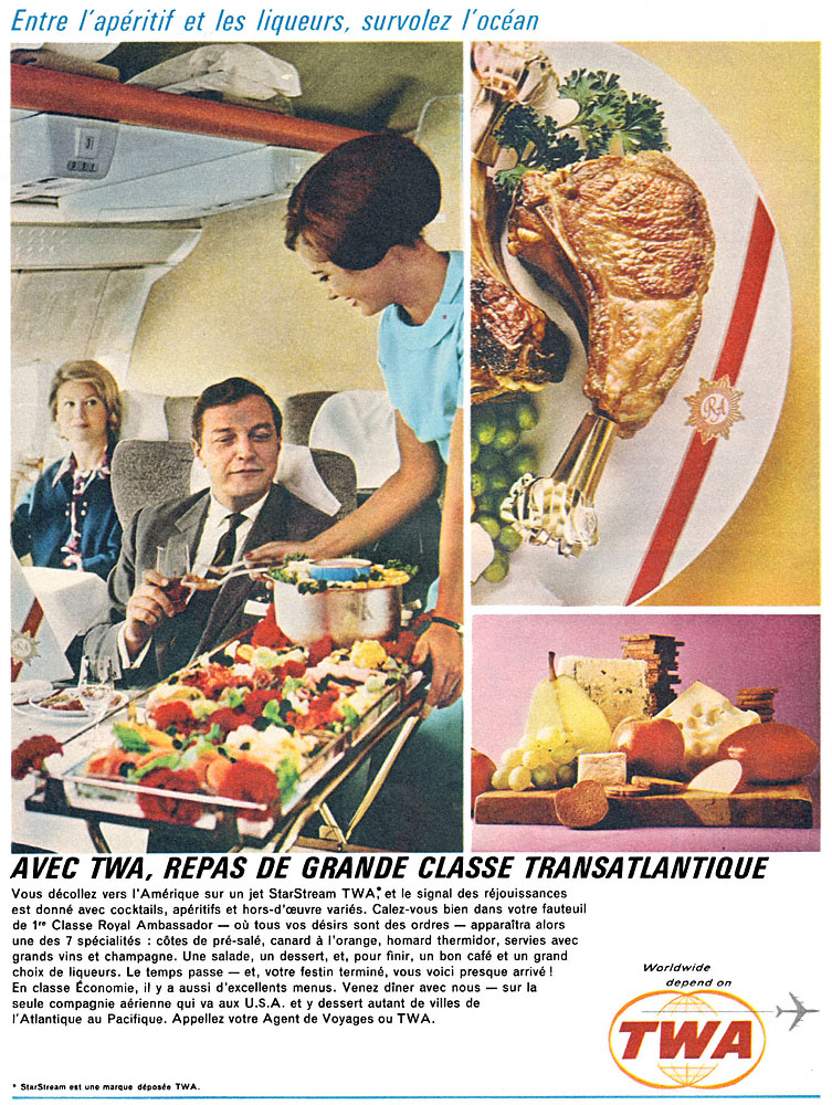 Publicit� Twa 1965
