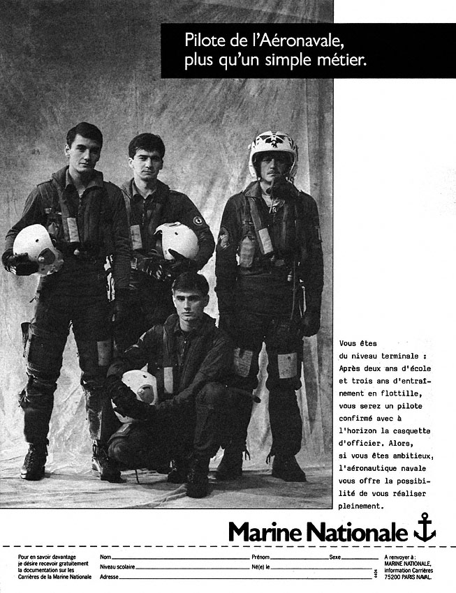 Publicité Armees 1985