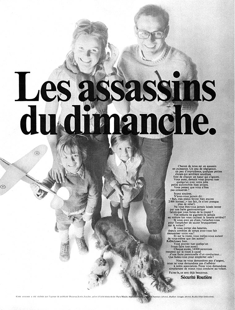 Publicit� Causes nationales 1969