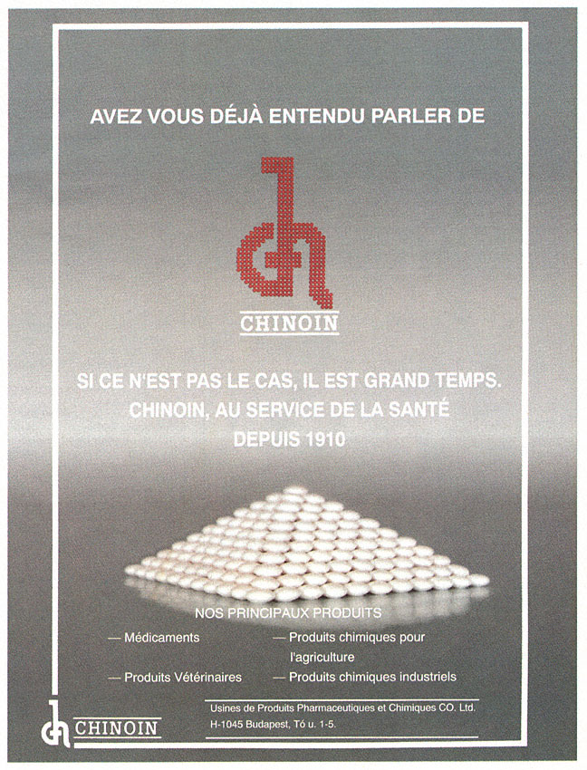 Publicité Industrie 1992