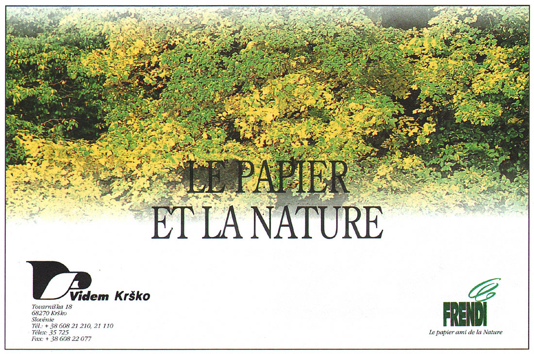 Publicité Industrie 1992