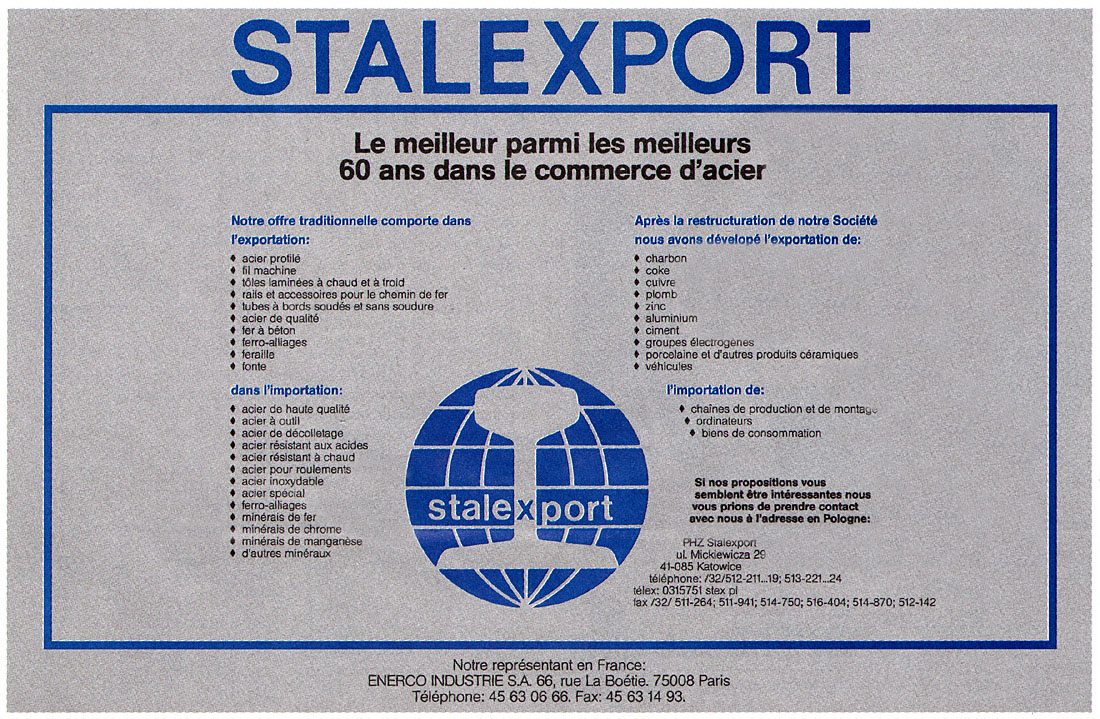 Publicité Industrie 1993
