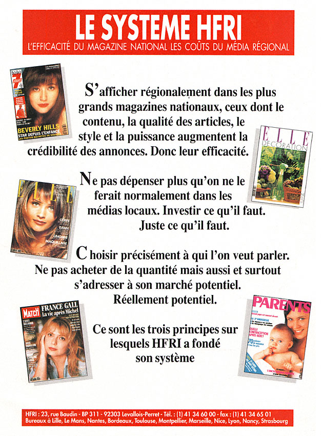 Publicité Publicit 1994