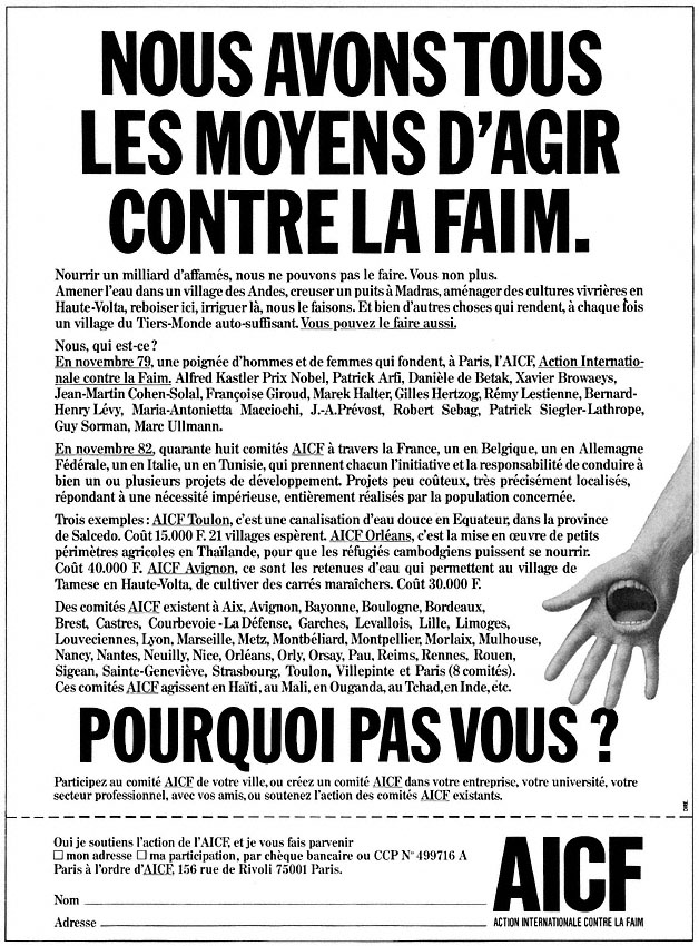 Publicité Solidarit 1983
