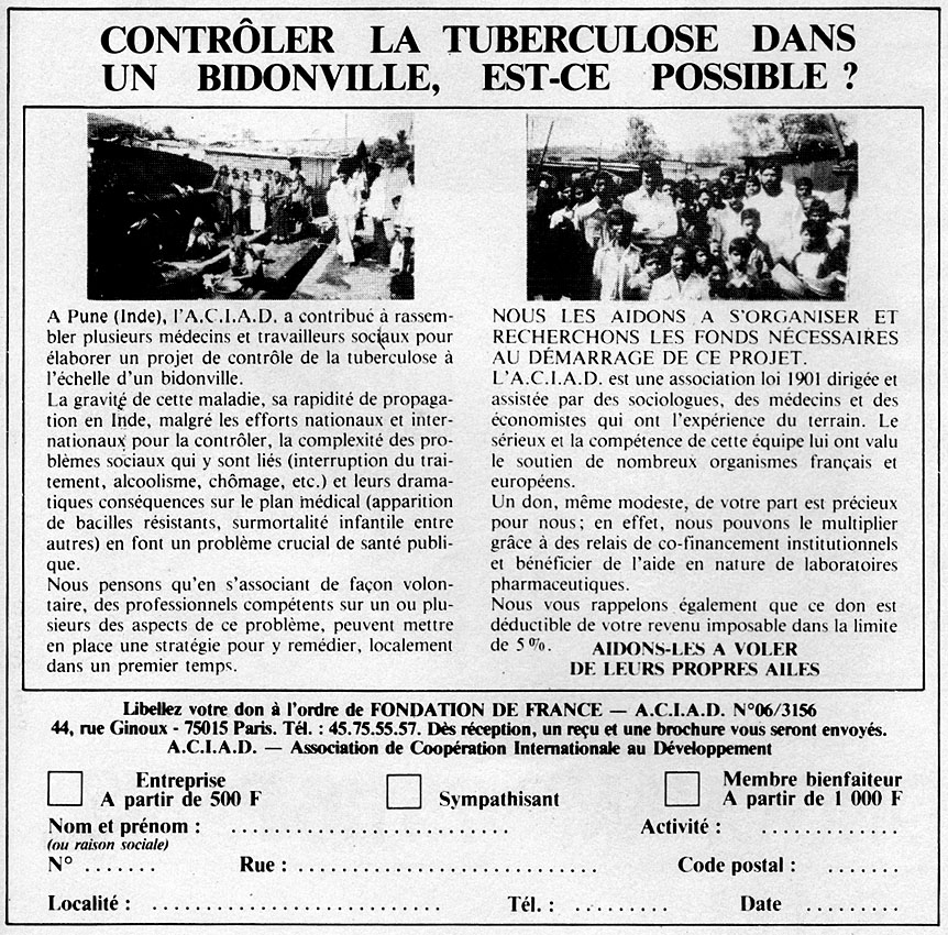 Publicité Solidarit 1986