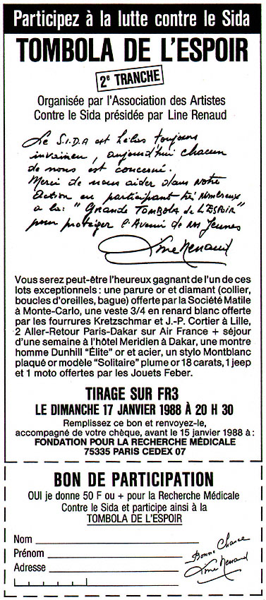 Publicité Solidarit 1988